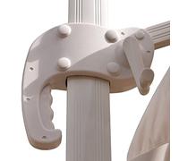 Yellow shop Maniglione di Ricambio per Ombrellone Decentrato Garda, 25x25x8 cm, Bianco