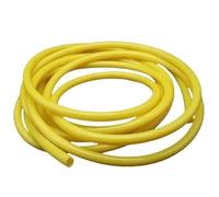 Yellow Silicone Lab Tubing - Anti-Static, Vibration Absorbing, Food Grade Rubber Tube for Industrial Use(5metersx8mmx10mm)