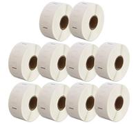 Yellow Yeti 10 Rotoli 11355 S0722550 Etichette multiuso 19 x 51mm compatibili per DYMO LabelWriter 4XL 450 400 330 320 310 Duo/Turbo/Twin Turbo Seiko SLP 450 430 420 400 200 100 | 500 Etichette/Rotolo