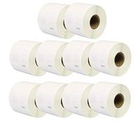 Yellow Yeti 10 Rotoli 99015 S0722440 Etichette adesive multiuso 54 x 70mm compatibili per DYMO LabelWriter 4XL 450 400 330 320 310 Duo/Turbo/Twin Turbo Seiko SLP 450 400 200 100 | 320 Etichette/Rotolo