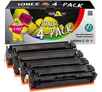 YELLOW YETI 201X 201A Kit 4 Toner compatibili per HP Color LaserJet Pro MFP M277dw M277n M274n M252dw M252n | CF400X CF400A 2800 copie CF401X CF402X CF403X 2300 copie