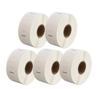 Yellow Yeti 5 Rotoli 11355 S0722550 Etichette multiuso 19 x 51mm compatibili per DYMO LabelWriter 4XL 450 400 330 320 310 Duo/Turbo/Twin Turbo Seiko SLP 450 430 420 400 200 100 | 500 Etichette/Rotolo