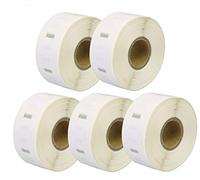 Yellow Yeti 5 Rotoli S0929120 Etichette multiuso rimovibile 25 x 25mm compatibili per DYMO LabelWriter 4XL 450 400 330 320 310 Duo/Turbo/Twin Turbo Seiko SLP 450 200 100 | 750 Etichette/Rotolo