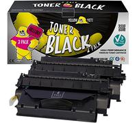 YELLOW YETI CF280X 80X (6900 pagine) 2 Toner compatibili per HP LaserJet Pro 400 MFP M425dn MFP M425dw M401dn M401dw M401n M401a M401d M401dne