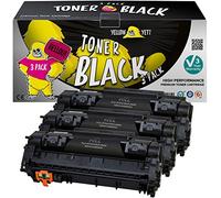 YELLOW YETI Q5949A 49A 3 Toner compatibili per HP LaserJet 1160 1160Le 1320 1320n 1320nw 1320tn 3390 MFP 3392 MFP Canon i-SENSYS LBP-3300 LBP-3360