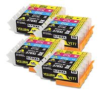 Yellow Yeti Sostituzione per Canon PGI-570XL CLI-571XL 20 Cartucce d'Inchiostro compatibili con Canon Pixma TS5050 MG5750 MG5751 TS6050 MG6850 MG6851 TS5051 (PGBK/Noir/Cyan/Magenta/Jaune, 20-Pack)