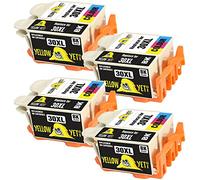YELLOW YETI Sostituzione per Kodak 30 30XL 30B 30CL Cartucce d'Inchiostro compatibili con Kodak ESP C100 C110 C115 C300 C310 C315 C330 C360 1.2 3.2S Hero 2.2 3.1 5.1 Office 2150 (4 Nero + 4 Colore)