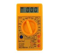 (Yellow478) Multimetro digitale LCD AC/DC 750/1000 V Mini multimetro portatile digitale per voltmetro