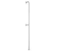 Yellowshop - AMICO Corrimano verticale cm 180 fissaggio a muro e pavimento ausilio bagno per anziani diversamente abili acciaio laccato Bianco