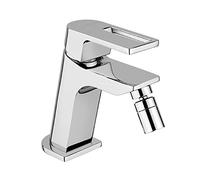 Yellowshop - Miscelatore bagno completo rubinetteria Open lavabo bidet vasca e doccia incasso ed esterno in ottone cromato flessibile inox piletta clic-clak Made in Italy (Bidet)