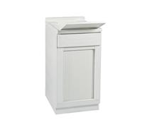 Yellowshop - Mobile Lavatoio in PVC con Serrandina - Senza Foro Rubinetto, Vasca Capiente, Resistente all’Acqua - Diverse Dimensioni - Made in Italy (L45xP50xH84 cm)