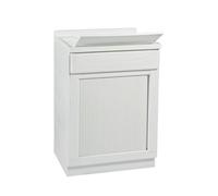 Yellowshop - Mobile Lavatoio in PVC con Serrandina - Senza Foro Rubinetto, Vasca Capiente, Resistente all’Acqua - Diverse Dimensioni - Made in Italy (L60xP50xH84 cm)