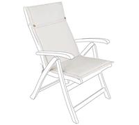 Yellowshop Set 2 Cuscini POLY180 per Poltrona Reclinabile, Naturale, 50 x 120 x 3 cm