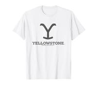 Yellowstone Big Chest Distressed Logo Maglietta