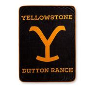 Yellowstone - Coperta in pile Dutton Ranch Raschel, 114 x 152 cm