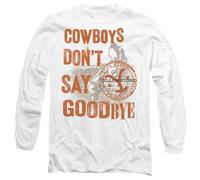 Yellowstone Cowboys Don't Say Goodbye Maglietta Adulto Unisex (TV10269)