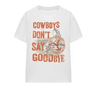 Yellowstone Cowboys Don't Say Goodbye Maglietta Adulto Unisex (TV16976)
