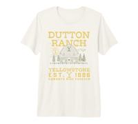 Yellowstone Cowboys Ride Forever Dutton Ranch Maglietta Premium