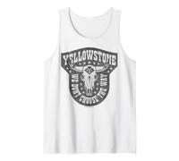 Yellowstone DISTRESSED Non scegliamo il modo in cui il teschio di mucca Canotta