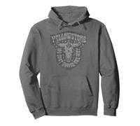 Yellowstone DISTRESSED Non scegliamo il modo in cui il teschio di mucca Felpa con Cappuccio