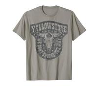 Yellowstone DISTRESSED Non scegliamo il modo in cui il teschio di mucca Maglietta
