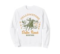 Yellowstone Dutton Ranch EST 1886 - Cream Felpa