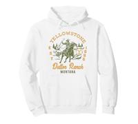Yellowstone Dutton Ranch EST 1886 - Cream Felpa con Cappuccio