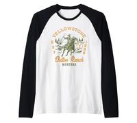 Yellowstone Dutton Ranch EST 1886 - Cream Maglia con Maniche Raglan