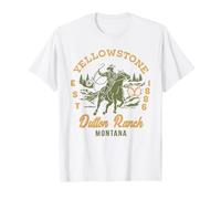 Yellowstone Dutton Ranch EST 1886 - Cream Maglietta