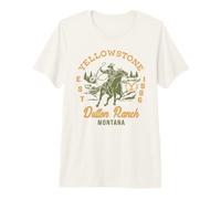 Yellowstone Dutton Ranch EST 1886 - Cream Maglietta Premium