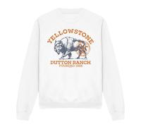 Yellowstone Dutton Ranch Felpa Buffalo Adulto Unisex (TV12193)