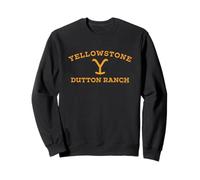 Yellowstone Dutton Ranch Logo Arched Felpa