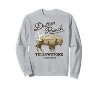 Yellowstone Dutton Ranch Since 1886 Montana Bison Landscape Felpa