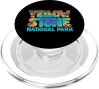 Yellowstone Grand Prismatic Hot Spring Retro PopSockets PopGrip per MagSafe