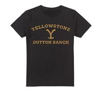 Yellowstone Maglietta Logo ad Arco Uomo (TV5677)