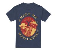 Yellowstone Meet Me Under The Mistletoe Maglietta Natale Adulto Unisex (TV17462)
