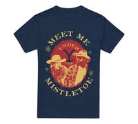 Yellowstone Meet Me Under The Mistletoe Maglietta Natale Uomo (TV13425)