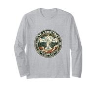 Yellowstone-Nationalpark Wyoming/Stati Uniti Maglia a Manica