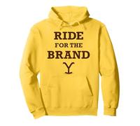Yellowstone Ride for The Brand Big Chest Quote Felpa con Cappuccio