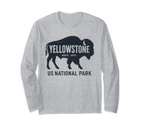 Yellowstone US National Park Estd 1872 Maglia a Manica