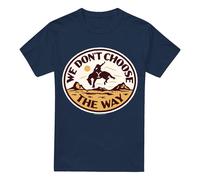 Yellowstone We Don't Choose The Way Maglietta Bronco da Montare Uomo (TV13413)