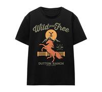 Yellowstone Wild & Free Maglietta Adulto Unisex (TV16988)
