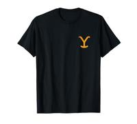 Yellowstone Y Symbol Front Left Chest Maglietta