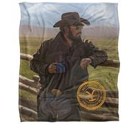 YellowstoneVellutato Caffè Rip Wheeler Supermorbido Coperta (TV24028)