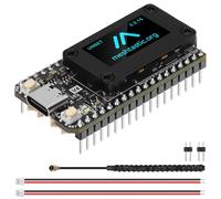 YELUFT 1 pezzo scheda di sviluppo ESP32 LoRa V4 pre-conciata con antenna LoRa 868 MHz-LoRa, WiFi integrato Bluetooth SX1262 Display OLED da 0,96" Interfaccia di tipo C per Meshtastic Arduino