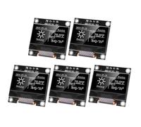 YELUFT 5pcs 0.96" I2C OLED Display Modulo 128x64Pixel IIC Arduino Display per Arduino/Raspberry Pi/ESP32 (bianco)