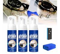 Yeluptu 2024 New Japanese Multi-Purpose Cleaner Spray, all Round Foaming Cleanser, all-Around Kitchen Cleaning Foam, Multi-Purpose Foam Cleaner Spray, all-Round Kitchen Cleaning Foam (3pcs)