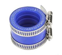 Yelvera Adattatore di montaggio per carburatore, diametro interno 35 mm, materiale in gomma per collettore di aspirazione moto applicazioni su carburatori OKO e simili (blu)