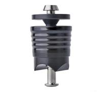 Yelvera Ammortizzatore per bici pieghevoli BromFor Pton per linee P T e G con elemento di pressione indurito TFor PU ComFor e telaio di montaggio in lega di alluminio (nero)