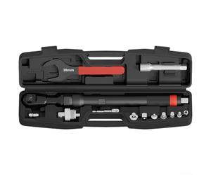 Yelvera Chiave a cricchetto con orientamento fisso a 90 gradi per manutenzione timone e supporto interfaccia dual drive (B)